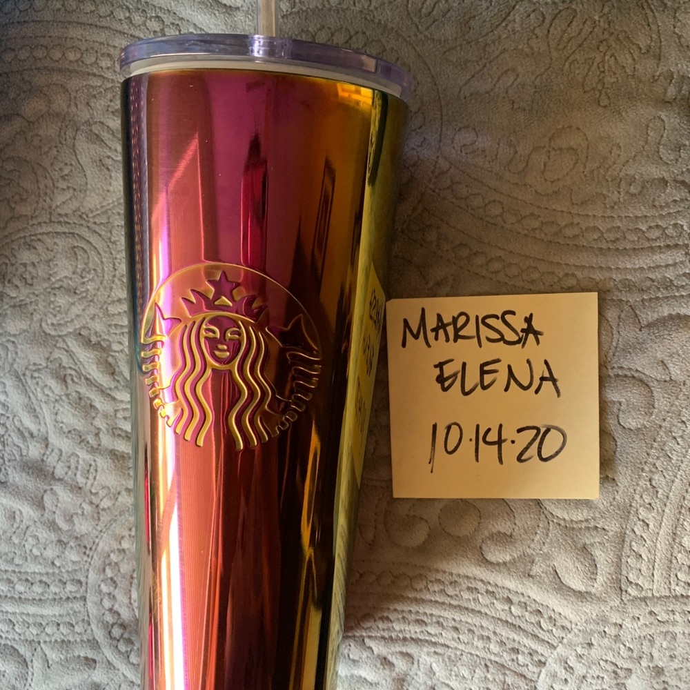 Starbucks oil slick 2019